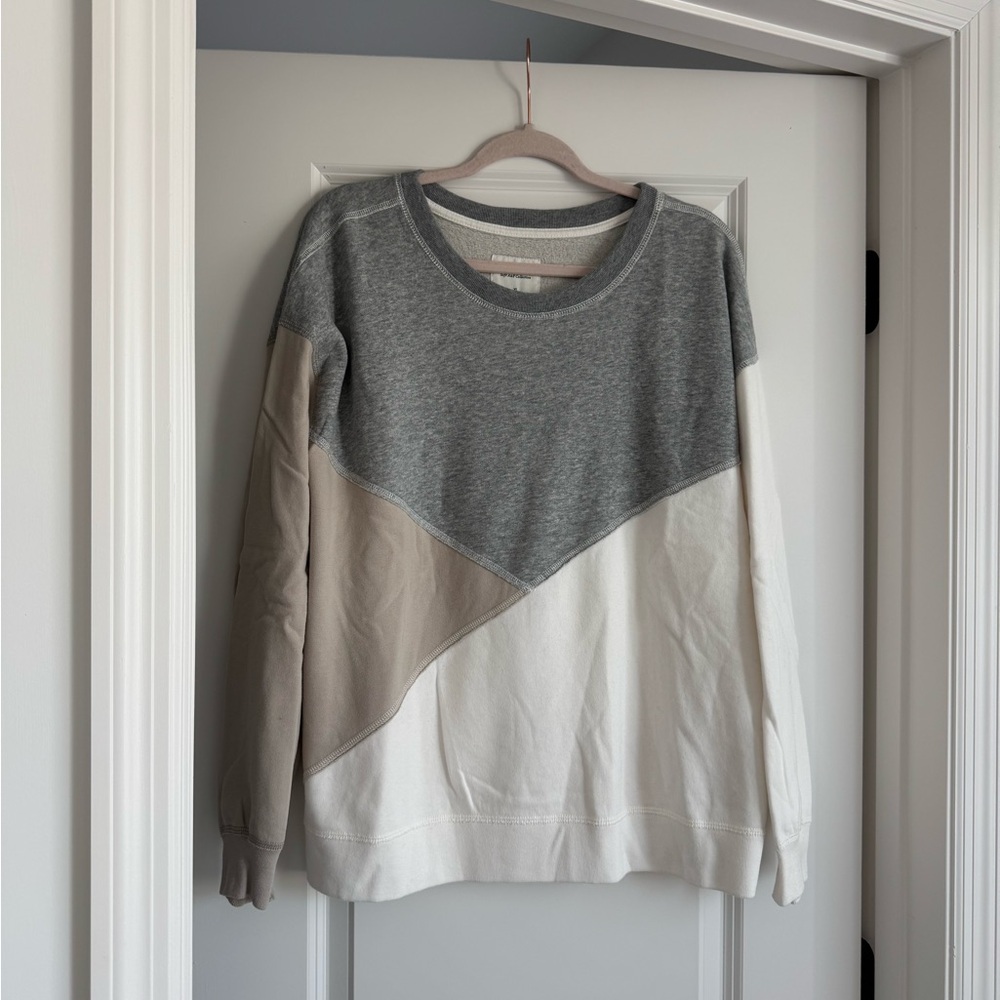 Abercrombie & Fitch Heather Gray Crewneck